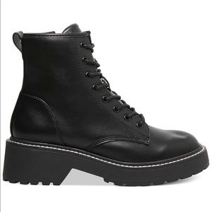 Madden Girl Lace-Up Combat Boot